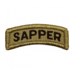 Sapper Tab Scorpion / OCP Patch With Hook Fastener