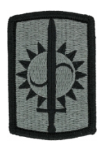 8th Military Police Brigade Patch Foliage Green (With Hook Fastener)