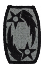 69th Air Defense Artillery Patch Foliage Green (With Hook Fastener)