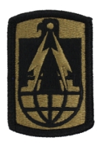 11th Signal Brigade Scorpion / OCP Patch With Hook Fastener