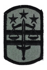 260th Military Police Brigade Patch Foliage Green (Velcro Backed)