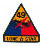 49th Armored Division Patch W/ Tab