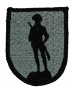 Army National Guard School Patch Foliage Green (Velcro Backed)
