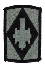 75th Field Artillery Brigade Patch Foliage Green (Velcro Backed)