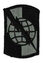 359th Signal Brigade Patch Foliage Green (Velcro Backed)