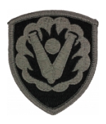 59th Ordnance Group Patch Foliage Green (With Hook Fastener)