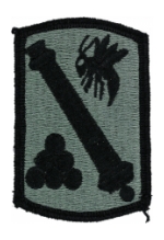 113th Field Artillery Brigade Patch Foliage Green (Velcro Backed)