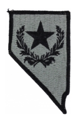 Nevada National Guard Headquarters Patch Foliage Green (Velcro Backed)