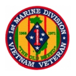 1st Marine Division Vietnam Veteran Patch