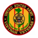 United States Army Vietnam Veteran Patch