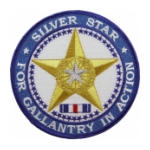 Silver Star Patch