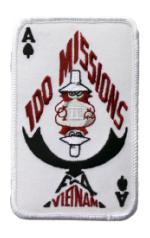 F-4 100 Missions Vietnam Patch