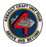 Assault Craft Unit 4 Patch