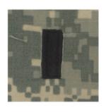 Army 1st Lieutenant Rank (Sew On) (Digital All Terrain)