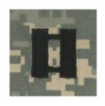 Army Captain Rank (Sew On) (Digital All Terrain)