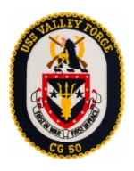 USS Valley Forge CG-50 Ship Patch