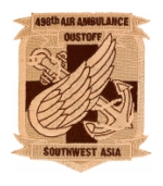498th  Medical Company Dustoff Patch