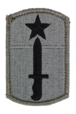 205th Infantry Brigade Patch Foliage Green (Velcro Backed)