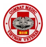 Combat Medic Vietnam Veteran Patch