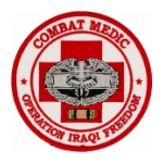 Combat Medic Operation Iraqi Freedom Patch