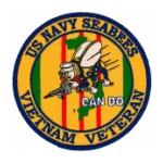 US Navy Seabees Vietnam Veteran Patch
