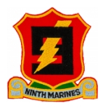 9th Marine Regiment Patch