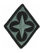 Logistics Center Patch Foliage Green (Velcro Backed)