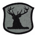 Idaho National Guard Headquarters Patch Foliage Green (Velcro Backed)