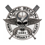 USMC Force Recon - 5 (Swift Deadly Silent) Patch