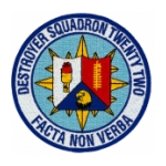 Destroyer Squadron DESRON 22 Patch