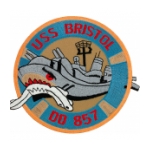USS Bristol DD-857 Ship Patch