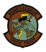 Bravo 2/6 Air Cavalry Regiment Shock Troop Patch