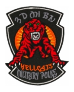 3rd Military Intelligence Military Police Battalion (Hellcats Military Police) Patch