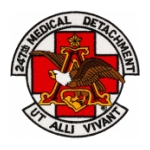 247th Medical Detachment Patch