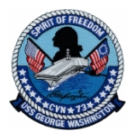 USS George Washington CVN-73 Ship Patch