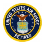 US Air Force Retired Patch