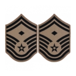 Air Force ABU Senior Master Sergeant w/ Diamond Chevron (Large)