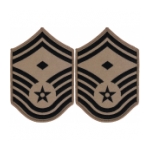 Air Force ABU Senior Master Sergeant  w/ Diamond Chevron (Large)