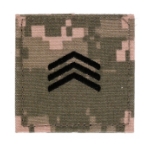 Army ROTC Sergeant with Velcro Backing (Digital All Terrain)