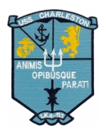 USS Charleston LKA-113 Ship Patch