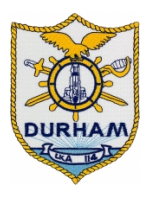 USS Durham LKA-114 Ship Patch