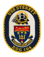 USS Sterett DDG-104 Ship Patch