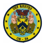USS Reeves CG-24 Ship Patch