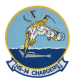 Navy Helicopter Anti-Submarine Squadron HS-14 Chargers Patch