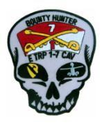 E Troop  1/7 Air Cavalry Regiment Bounty Hunter Patch
