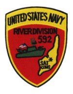 River Divison 592 Vietnam Patch