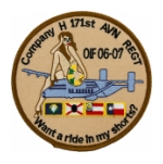 Army 1st Battalion 171st Aviation Regiment H Company Patch