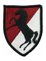 11th Armored Cavalry Regiment Patch