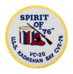 USS Kadashan Bay CVE-76 Patch