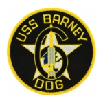 USS Barney DDG-6 Ship Patch